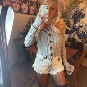 Aeropostale cable knit sweater